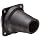 SMC DM Series Soft Nylon Polyurethane Tube Socket Side Multi-Connector with Single Side Cover, 6mm Tube OD, 12 Connecting Tubes