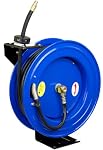 Cyclone Pneumatic 3/8-Inch x 50-Ft Retractable Air Hose Reel