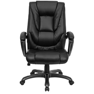 Flash Furniture High Back Black Leather Executive Office Chair Picture 2