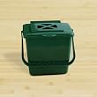 Kitchen Compost Bucket (5.5 Quart, Green)