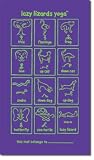 Lazy Lizards Kids Yoga Mat Purple
