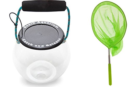 Catch and Release Beach Aquarium with Telescoping Net Kit