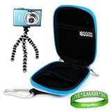Canon PowerShot Camera Case Glossy Blue Made of Hard (TPU) Material with Ca ....