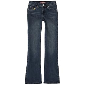 Vanilla Star Girls 7-16 Basic 5 Pocket Flare Jean