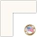 20x28 Smooth White / Super White Custom Mat for Picture Frame with 16x24 opening size (Mat Only, Frame NOT Included)