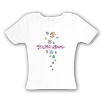 Britney Spears - Flowers - Slim Fit Ladies Youth T-Shirt