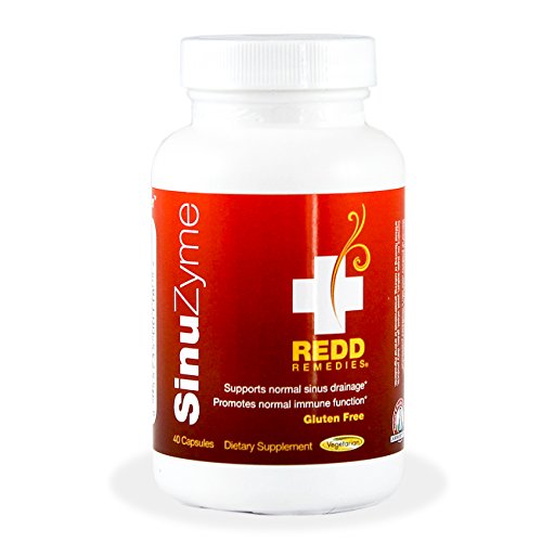 Redd Remedies SinuZyme Sinus And Lymphatic Supplement Supports The