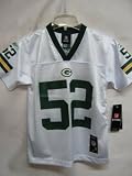 Clay Matthews Green Bay Packer Reebok White Away Youth Boys Jersey Size XL 18-20 Team Apparel