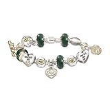 Go Jets! #1 Fan Charm Bracelet by The Bradford Exchange