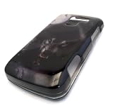 LG Optimus Q Black Wolf Design Hard Case Cover Skin Protector Straight Talk