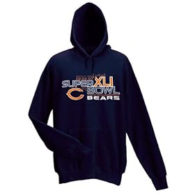Chicago Bears Super Bowl XLI Bound Hooded Sweatshirt