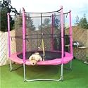 Mad Dash 10ft Pink Trampoline