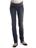 Maternal America Women's Maternity California Skinny Jeans, Stone Wash, X-Large