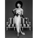 Model in John Cavanagh's strapless evening gown (Print On Demand)