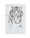 Zippo White Tiger White Matte Lighter, 8698