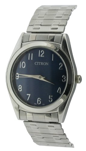 Citron Herren-Armbanduhr Analog Formgeh&auml;use blau GBC123/C Preisvergleich
