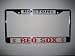 Boston Red Sox MLB Chrome License Plate Frame