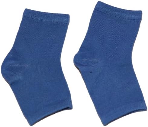 Nerdy Nelly Pedicure Socks Solids (Pick a Color) (NN BLUE)