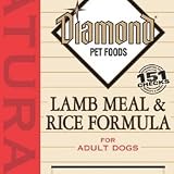 Diamond Naturals Dry Food for Adult Dogs, Lamb and Rice Formula, 40 Pound Bag