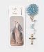 Bookmark Rosary - Our Lady of Grace - Bookmark and Full 14" Rosary - Exclusively from the Studios of Cromo NB (Milano, Italy)