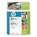 HP 57 2-pack Tri-color Inkjet Print Cartridges (C9320FN)
