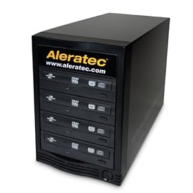 Click here to buy 1:4 DVD CD Tower Publisher HLS by Aleratec.