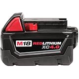 Milwaukee (48-11-1840) OEM Seald Package : (1) M18 REDLITHIUM XC 4.0 Ah Extended Capacity Battery Pack