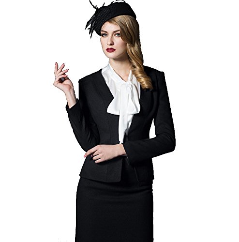 [ニューヤ] Newya レディース スーツ フォーマル ワイシャツ タイトスカート 通勤 ビジネス クールビズ サマースーツ 入学式 卒業式 事務服 面接 冠婚葬祭 ツーピース 同窓会 キャリア 女性 就活 ママ ウオッシャブル