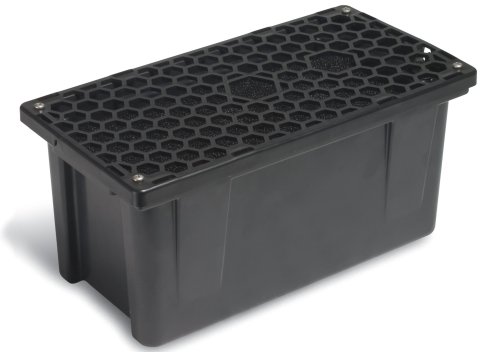 "Sunterra 337106 Prefilter Box for 500 Gallon Pond Capacity, Black" "Sunterra 337106 Prefilter Box for 500 Gallon Pond Capacity, Black"