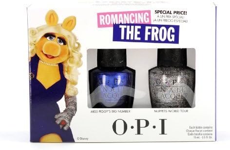 OPI Disney Muppets Most Wanted Collection 2 Bottle Set Romancing The Frog by OPI