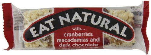 Eat Natural with Cranberries, Macadamias and Dark Chocolate 45 g (Pack of 12) Eat Natural with Cranberries, Macadamias and Dark Chocolate 45 g (Pack of 12) picture