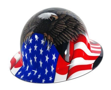 Spirit of America Hard Hat - Full Brim - FMX Fibre Metal On Sale