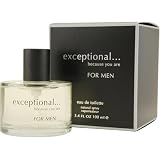 Exceptional-because You Are by Exceptional Parfums For Men. Eau De Toilette Spray 3.4-Ounces