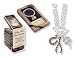 Lady Luxe Good Luck Toggle Charm Bracelet - Clover, Wishbone & Horseshoe!