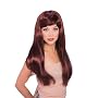 Auburn Long Glamour Wig