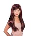Glamour Wigs Halloween Wigs Red & Black