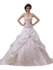Plus Size Chiffon/Organza/Polyester/Satin/Silk/Taffeta/Tulle Off the Shoulder Crystal Beaded Wedding Dress 