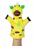 Manhattan Toy Jungle Snugglies Gino Giraffe Hand Puppet
