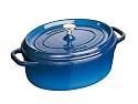 Staub Oval 2-1/4-Quart Cocotte, Royal Blue