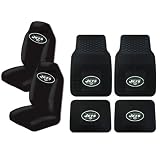 A Set of 4 NFL Universal Fit Front All-Weather Floor Mats and A Set of 2 Universal...