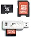 Electronics : ByteStor 4GB Micro SDHC Class 4 Universal Pack (includes USB Reader + Adapter)