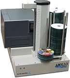 All Pro Solutions Apollo PA7-T PC-Connected Network CD DVD BD Printer Autoloader w P55C Photorealistic Thermal Printer 420 Disc Input Output Capacity