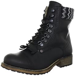 Aces of London TIROLITE RI 4157, Damen Fashion Halbstiefel & Stiefeletten, Schwarz (Black), EU 39