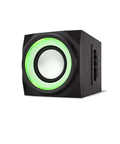 cyber acoustics curve lights 2.1 bluetooth computer speaker system