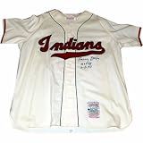 Larry Doby Autographed Cleveland Indians M&N Jersey