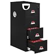 Insulated Four-Drawer Vertical File, 31-1/2"" Deep, Letter Size, Parchment (FIR41831CPA)