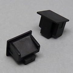 テクノベインズ RJ45用キャップ(黒)つまみなし 6個/パック RJ45CAPK-B0-6