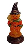 Old World Christmas Light Halloween Scarecrow