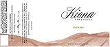 2014 Kiona Vineyards and Winery - Washington State Riesling 750 mL