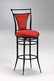 Hillsdale furniture - Hillsdale Cierra Swivel Barstool - Black Finish With  ....